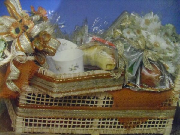 cesta de café da manhã grande